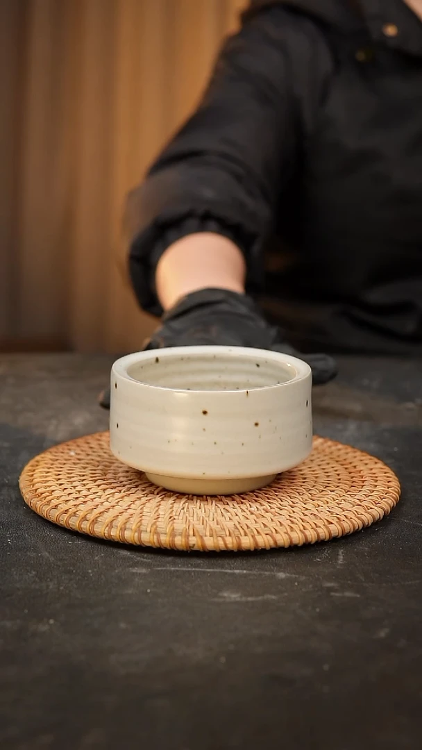 【闪购商品】瓷片泥泥手工花盆口8高6