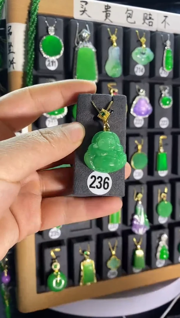 【闪购商品】翡翠耳饰银S925镶嵌236....