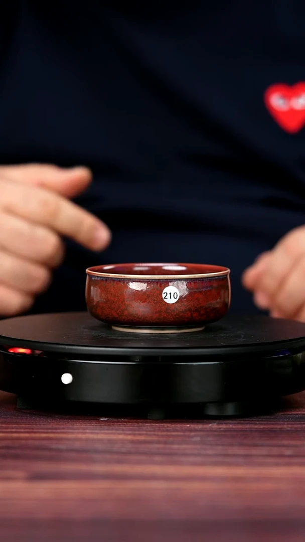 其他210#盼龙窑一级品原矿钧瓷普洱杯