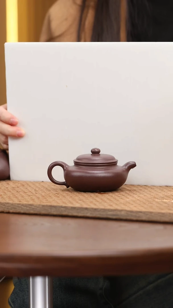 茶壶紫砂紫泥仿古壶150cc左右