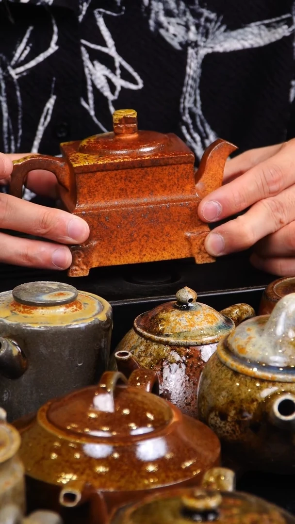 茶壶紫砂宜兴紫砂柴烧壶