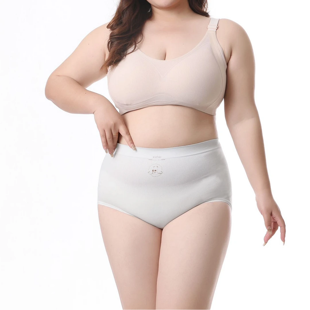 589#大码加肥胖妹妹200斤亲肤柔软女士内裤，收腹适合130~230