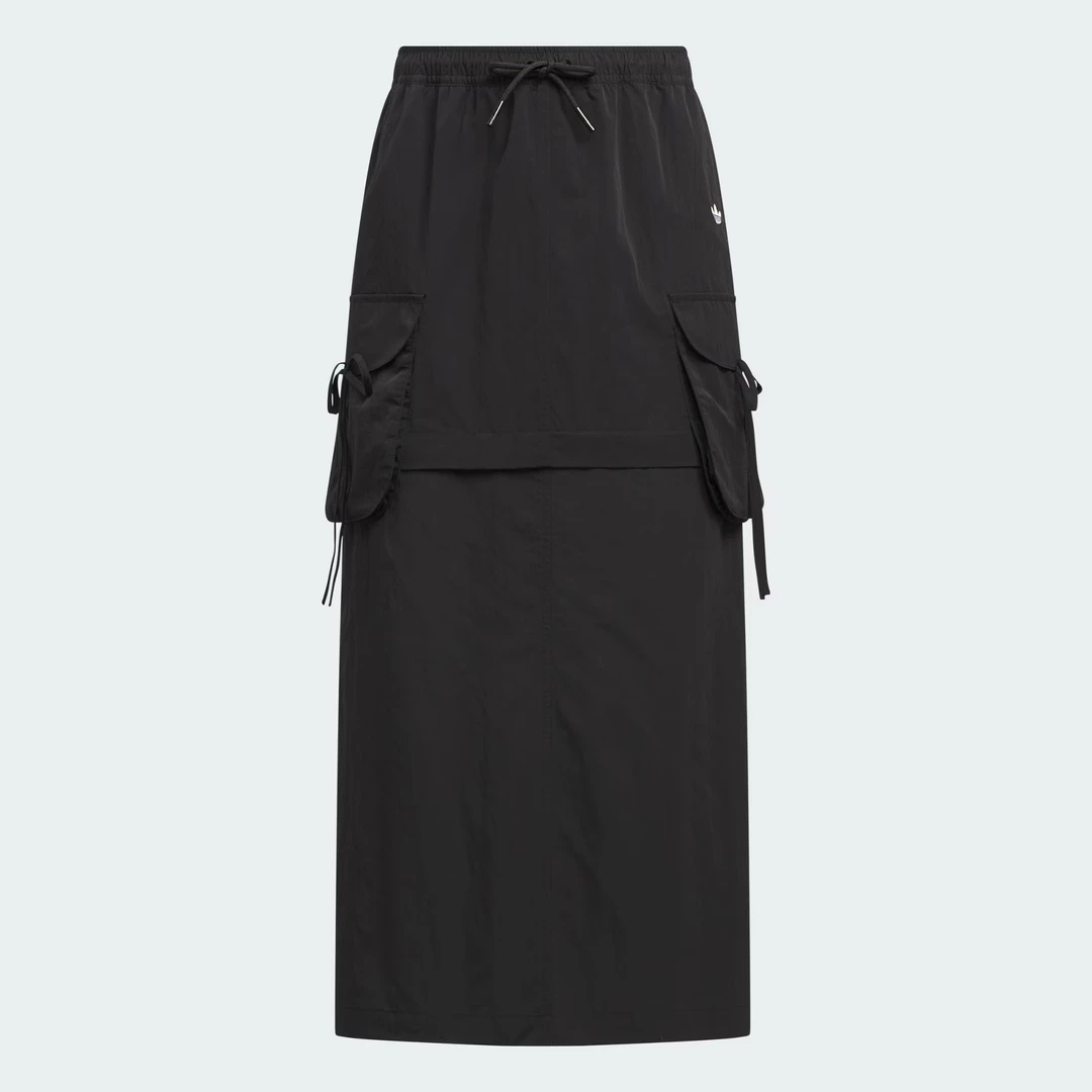 adidas三叶草ADIDAS CARGO SKIRT 工装风运动半身裙KB8963 KB8962