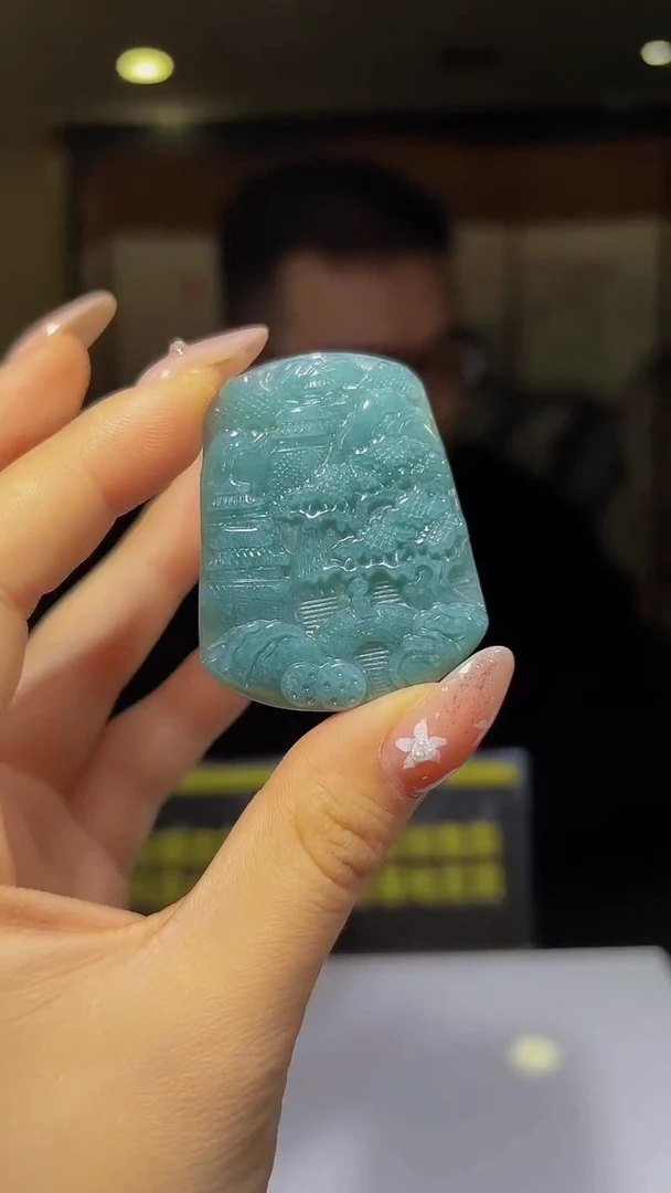 颈饰未镶嵌翡翠05/12/23/YY/山水