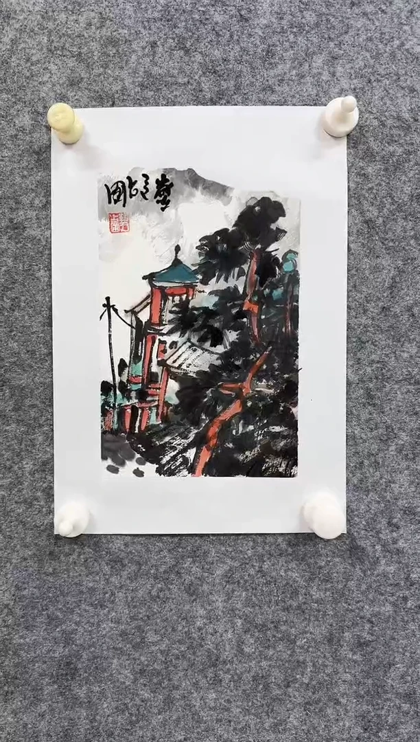 国画ST-JZP老师绘画作品