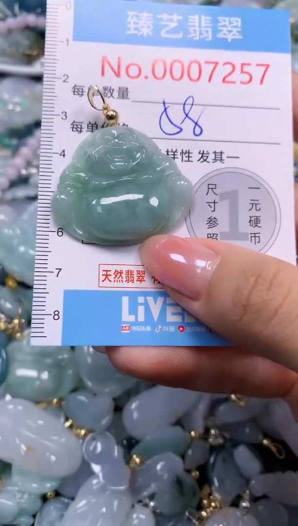颈饰未镶嵌翡翠7257