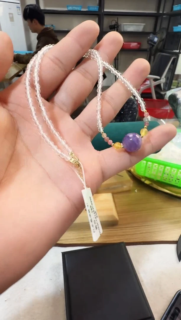 项链未镶嵌水晶晶1344