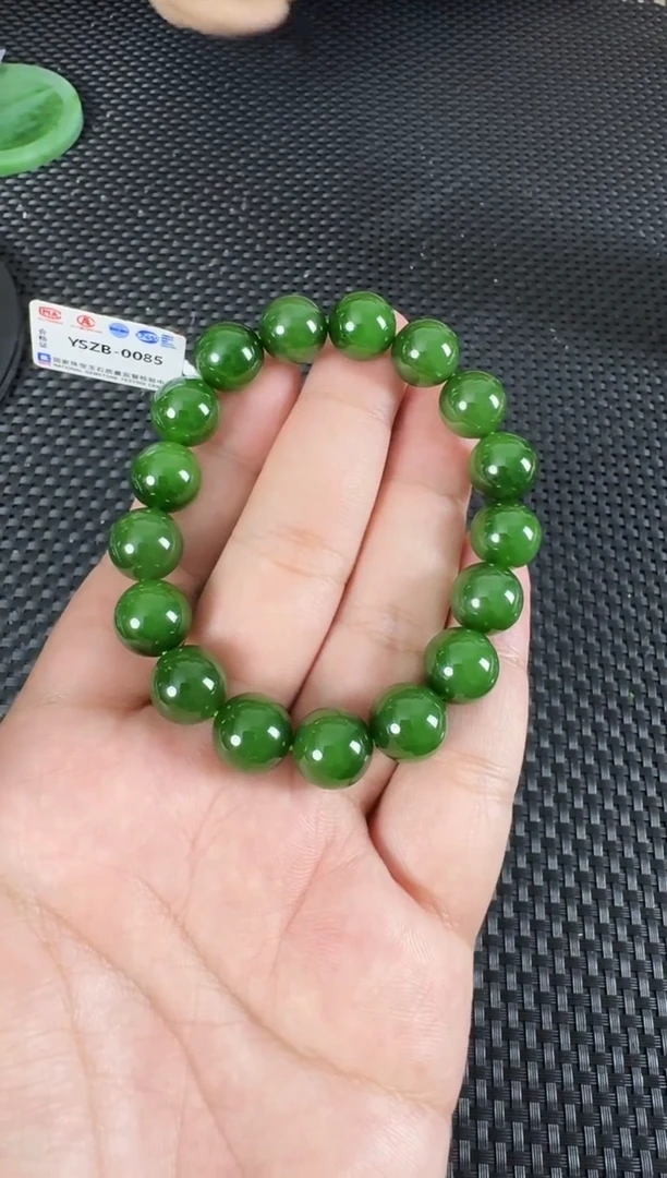 【闪购商品】和田玉（碧玉）手串未镶嵌约12MM