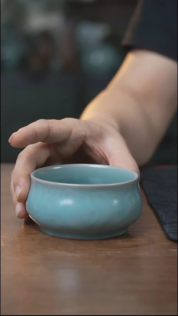 汝瓷 （拾汝）（天青）水盂