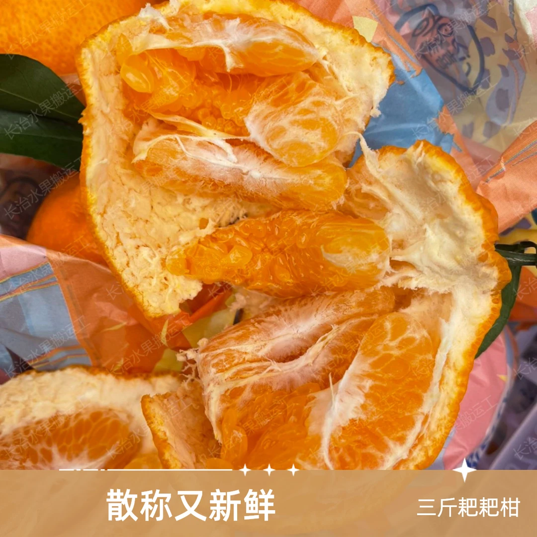 【3斤】四川散称原袋耙耙柑（中果）四川省