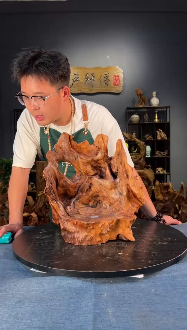 木卢师傅根艺作品（不包含人物摆件）