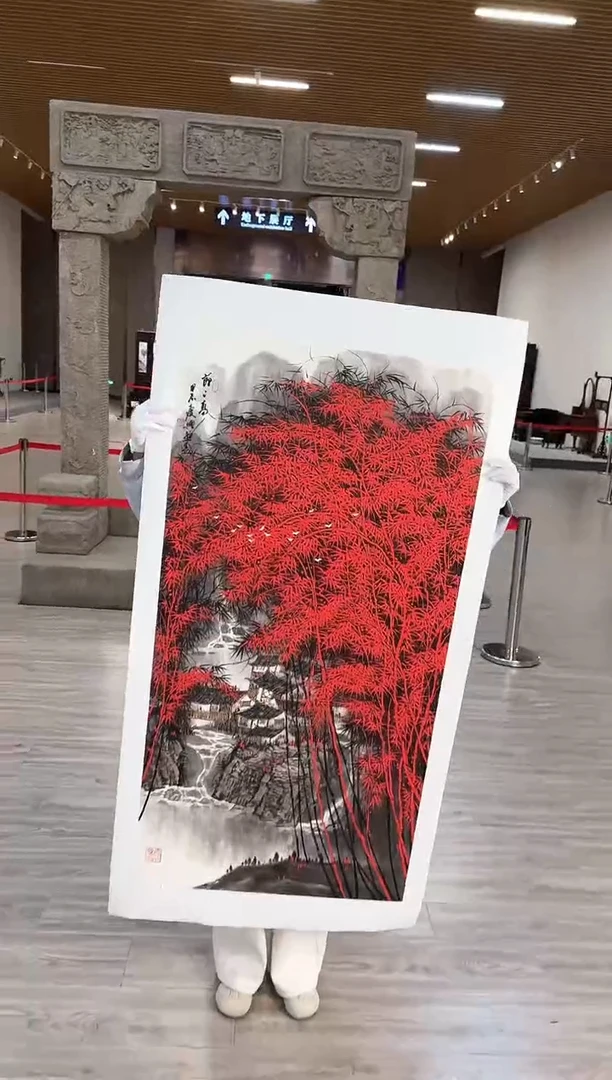 国画55赵隆轩艺术馆李庆兴老师作品