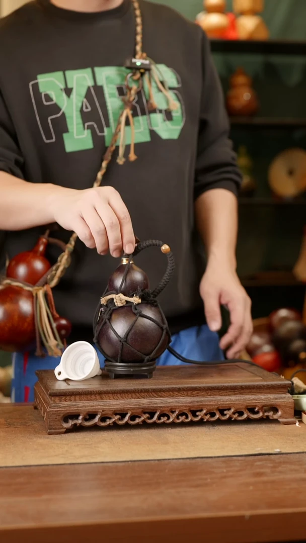 30号精品天然大漆酒葫芦一物一拍~