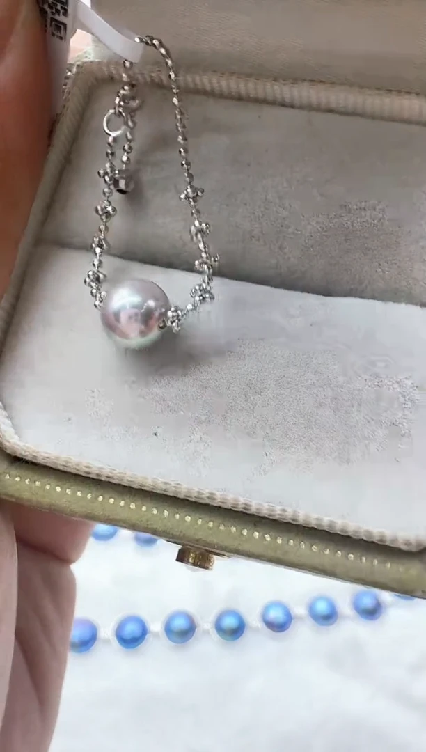 【闪购商品】海水珍珠戒指银S925镶嵌非基地发货不带证书