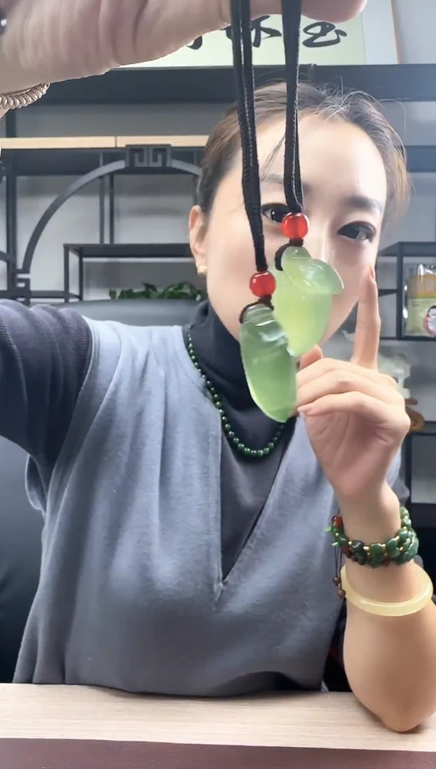 未镶嵌岫玉颈饰多样性发货拍一发一