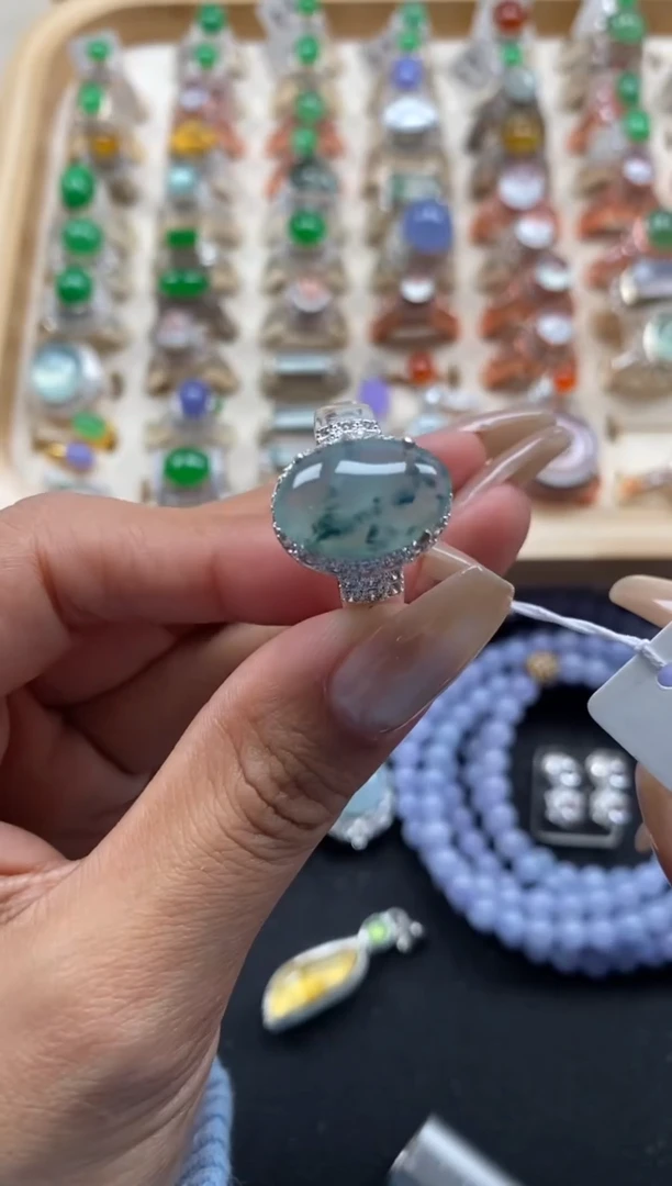 未镶嵌戒指翡翠缅甸天然a货翡翠