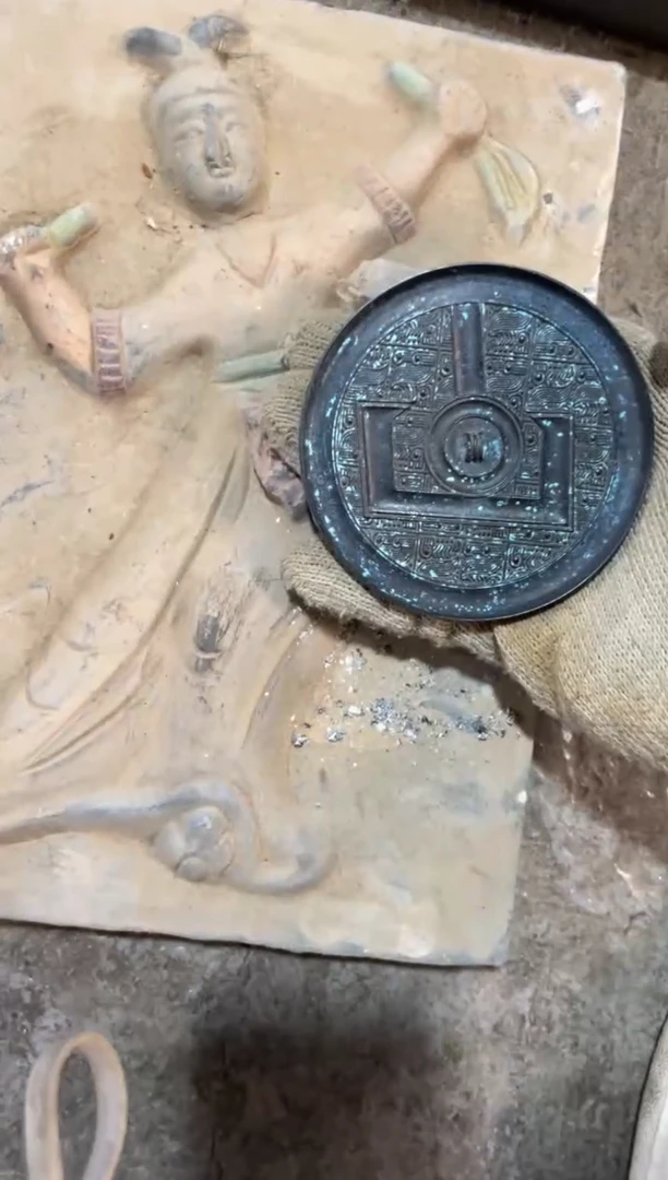 瓷片手工，手绘，陶瓷