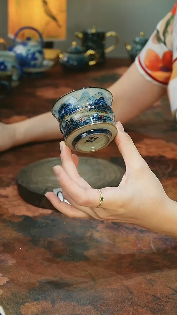 茶碗...........微黄
