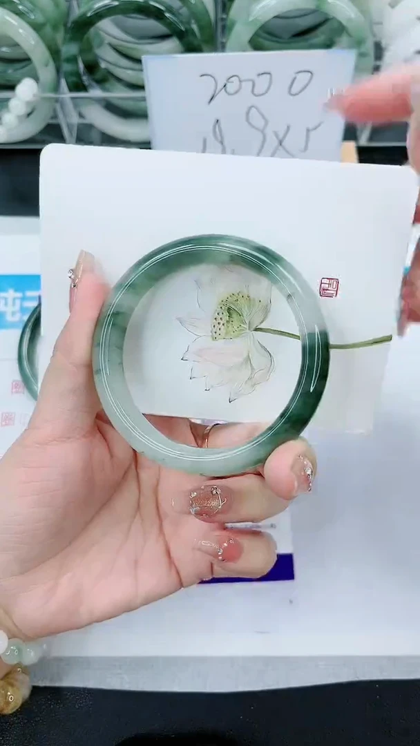 【闪购商品】石英质玉手镯未镶嵌47号/56-57圈