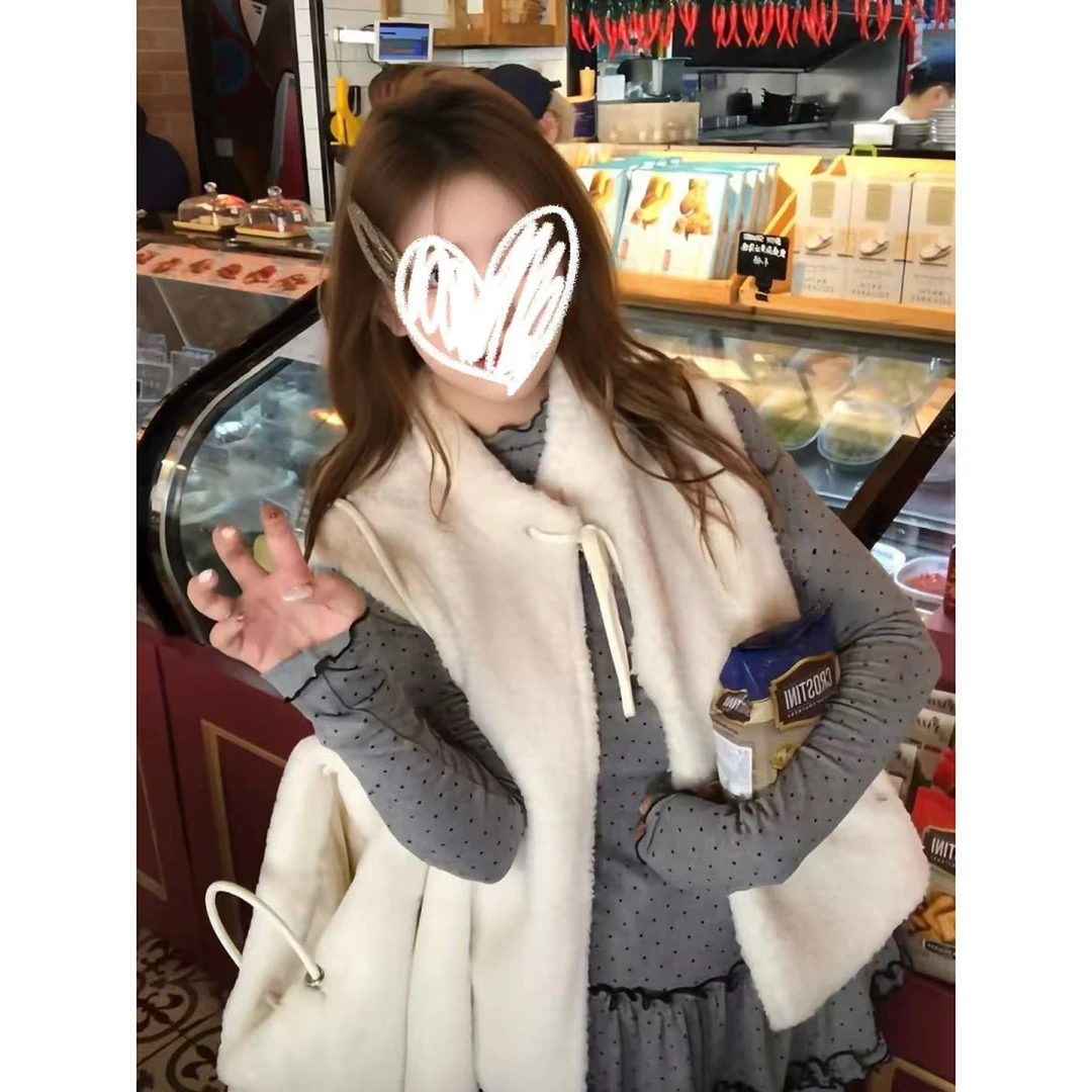 两件套马甲纯欲风时尚套装秋冬打底衫休闲风可爱风女装