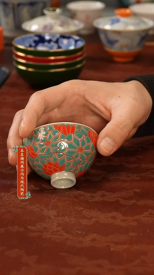 陶瓷景德镇手工手绘美器