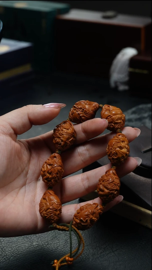 手串/手链橄榄核鱼子精品核文化