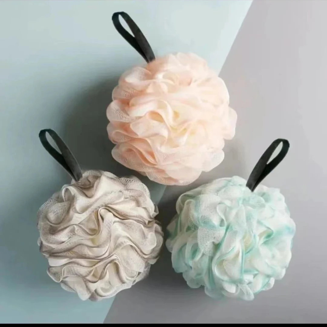 【到手3个】不散大号沐浴花浴球搓澡超柔软不伤肤洗澡起泡泡浴花