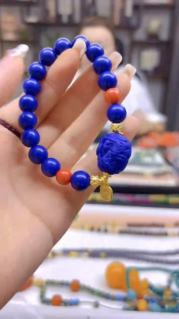 未镶嵌青金石手链DIY款S372