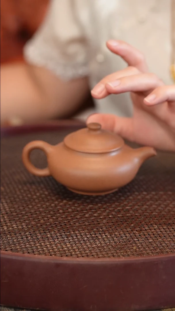 茶壶紫砂原矿手工制作