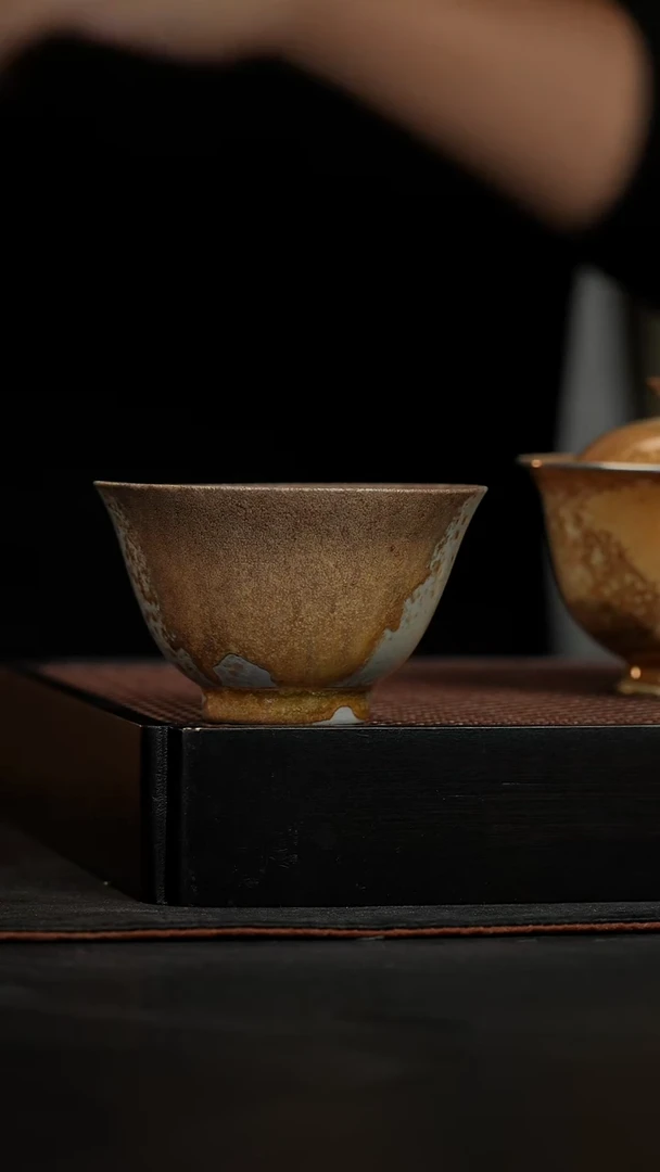 厚山柴烧微瑕柴烧杯