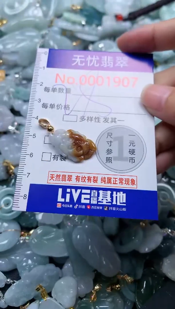 颈饰未镶嵌翡翠1907