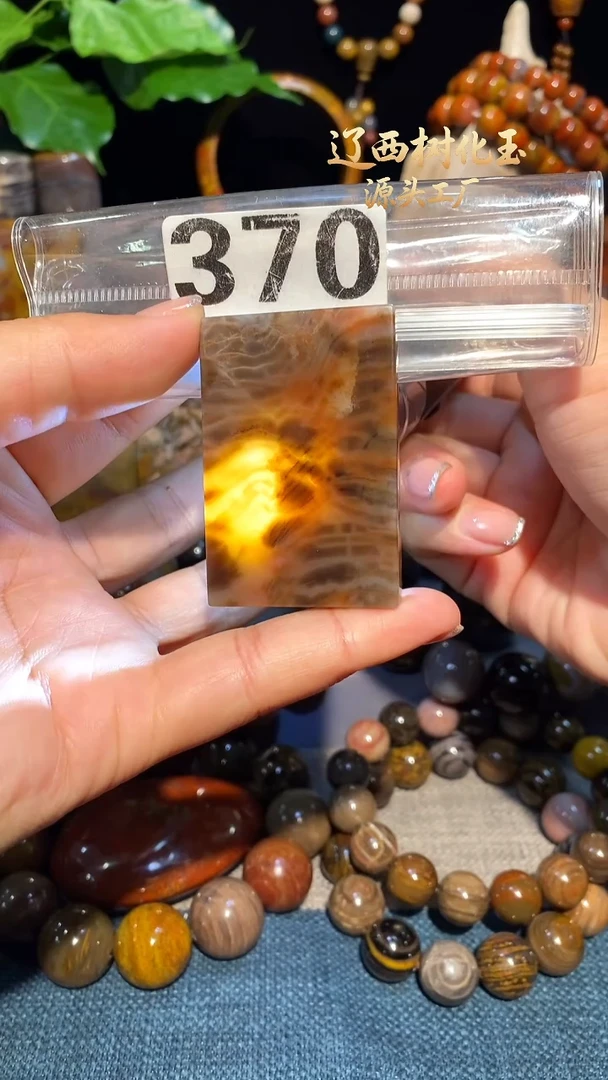 未镶嵌-硅化玉天然北票硅化玉吊坠