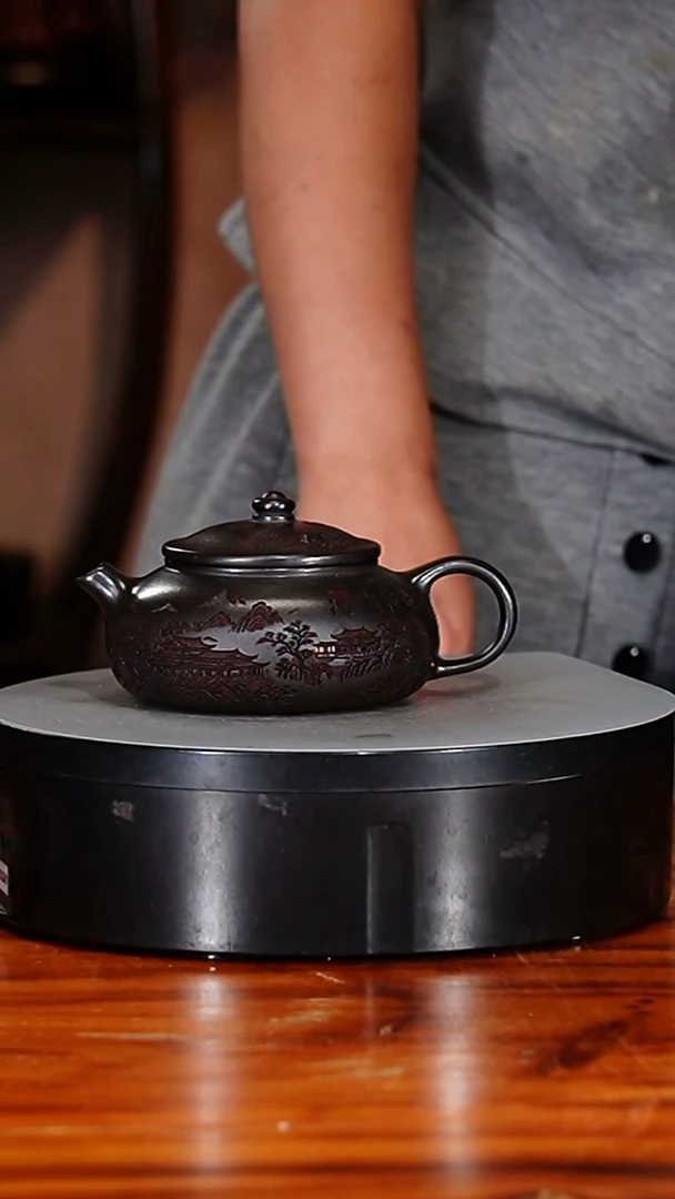 宜兴原矿紫砂壶茶壶220C