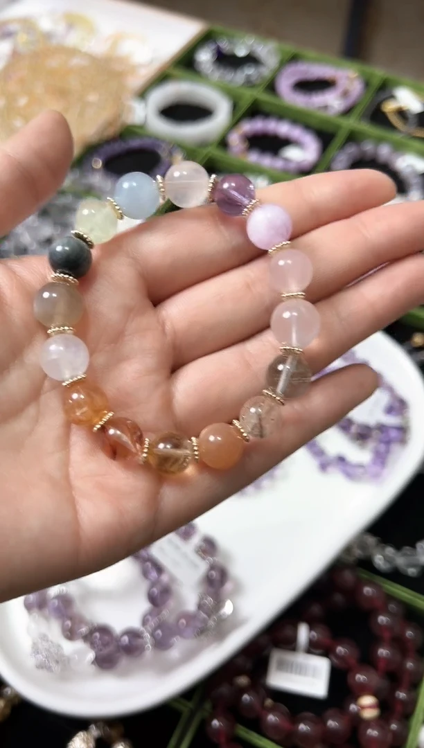 【闪购商品】水晶手链未镶嵌多样性发货发其一微色差