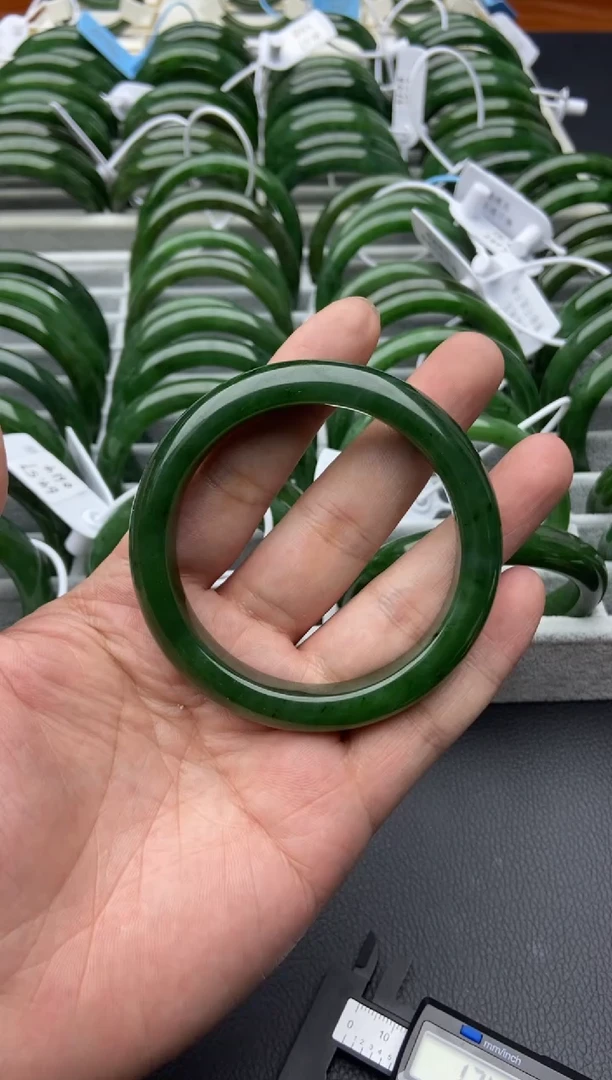 未镶嵌手镯和田玉（碧玉）45-60