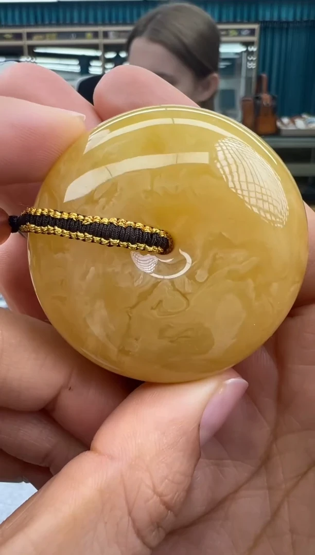未镶嵌颈饰琥珀71秒拍号假一罚十