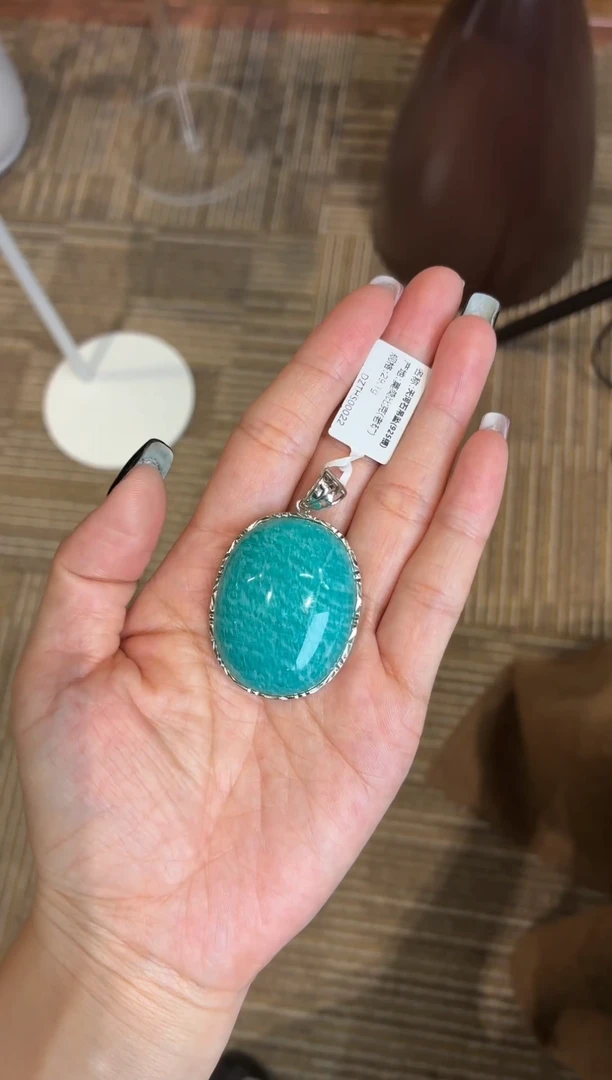 颈饰未镶嵌天河石天河石吊坠