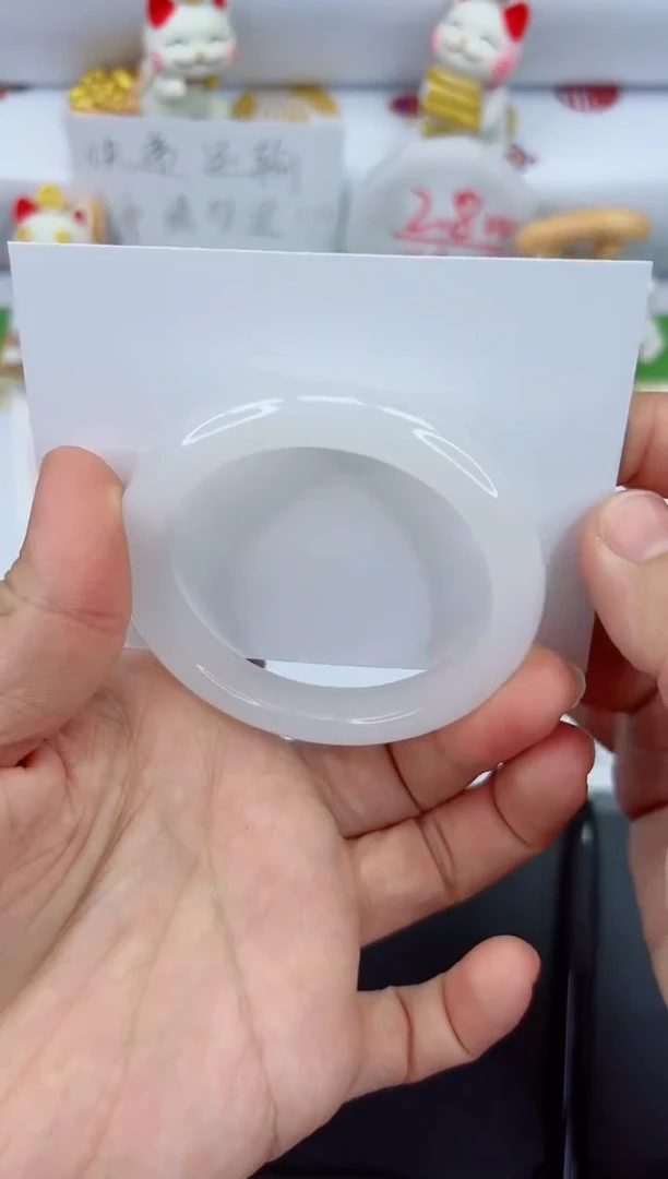 【闪购商品】石英质玉手镯未镶嵌342-52.9