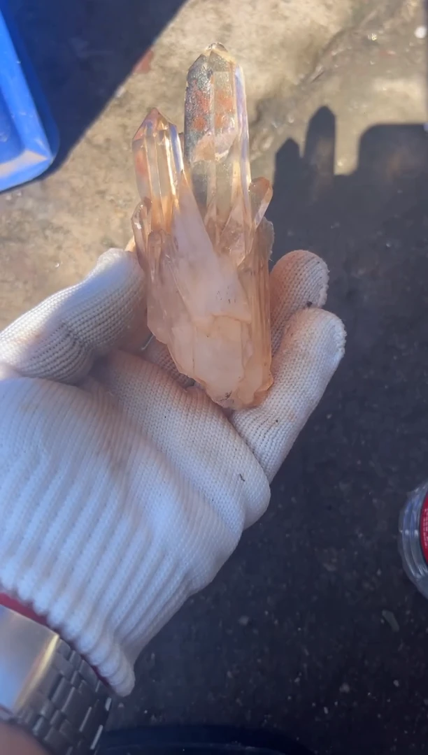 未镶嵌珠宝半成品水晶天然水晶原石摆件#17