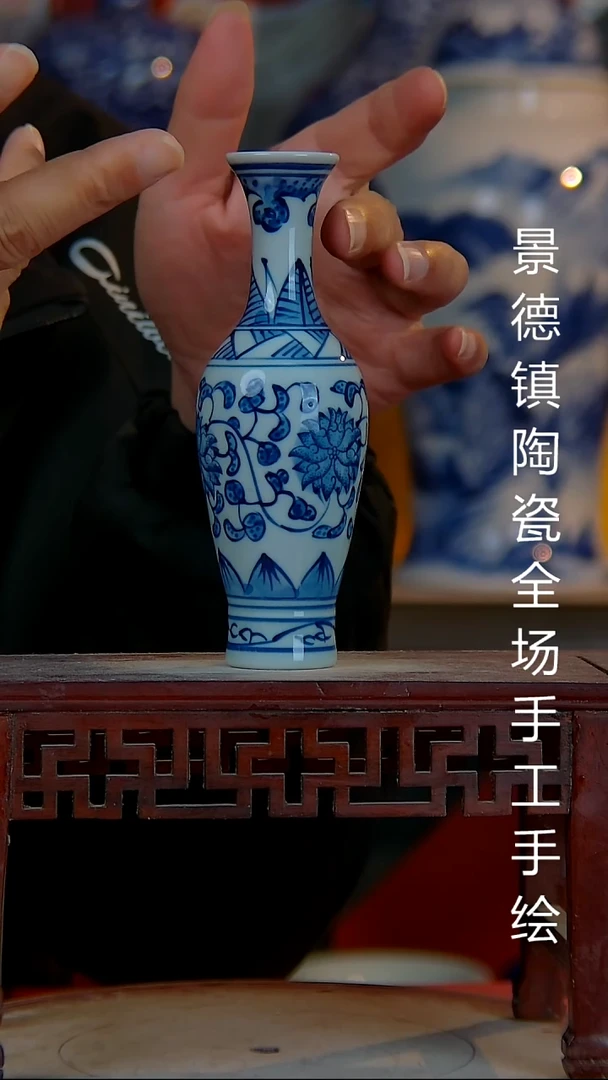 摆件景德镇陶瓷 全场手工手绘