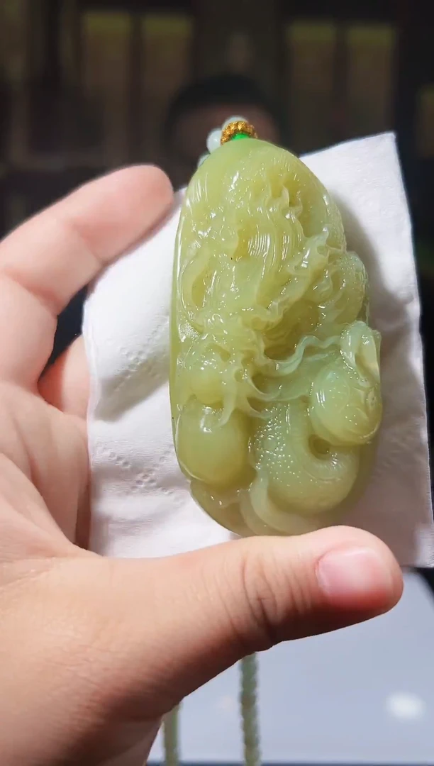 定制和田玉匠人臻玉馆天然和田玉