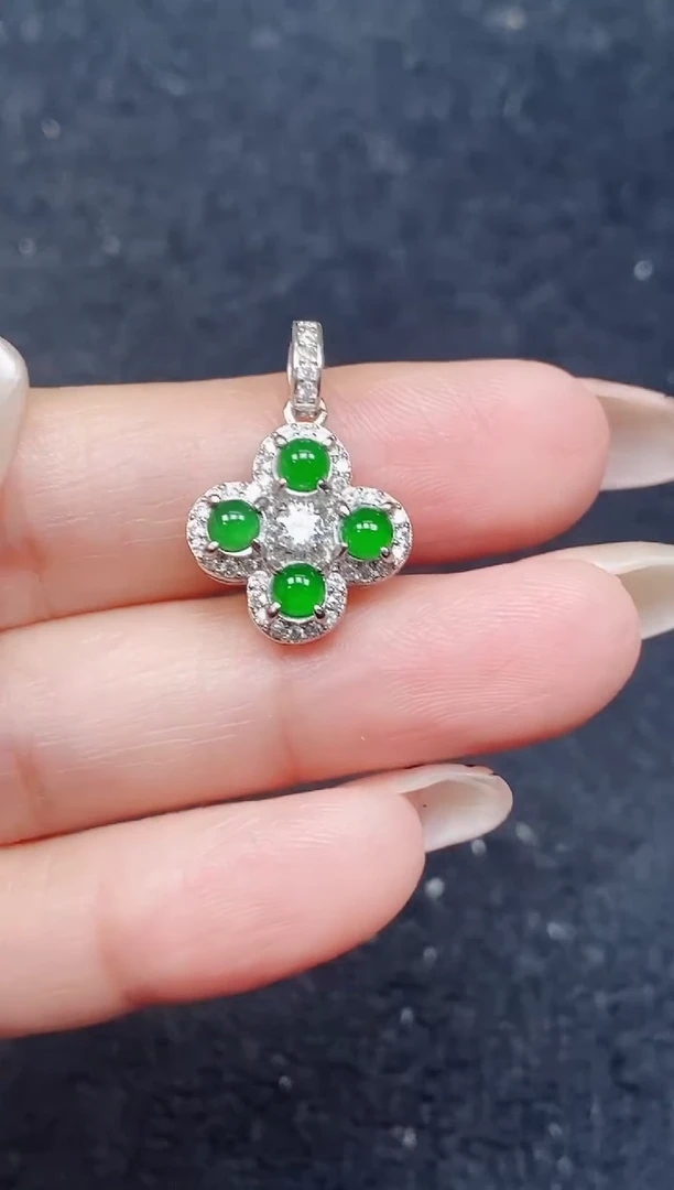 颈饰未镶嵌翡翠天然A货翡翠，保A保真