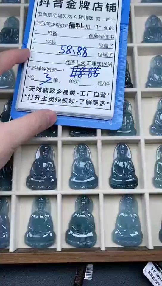 【闪购商品】翡翠颈饰未镶嵌多样性发其一