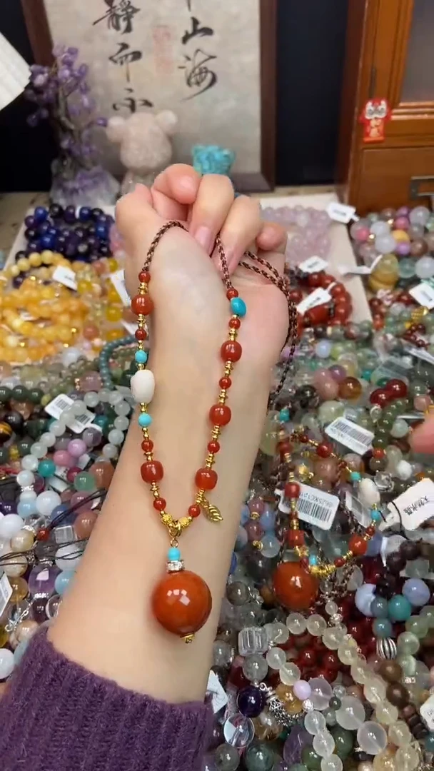 未镶嵌玛瑙项链102