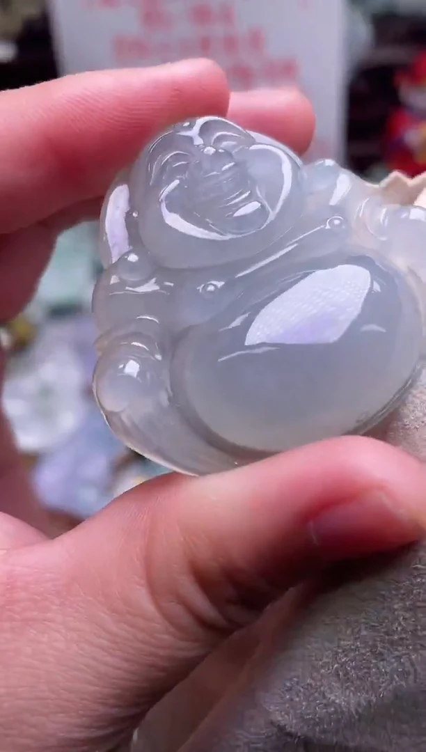 颈饰未镶嵌翡翠佛公