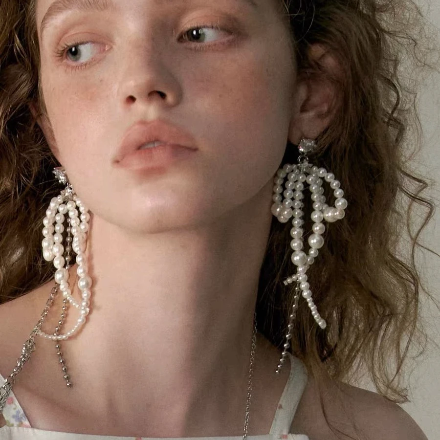 合金锆石耳饰 耳饰高货重工轻奢耳饰（直播间扣号下单）