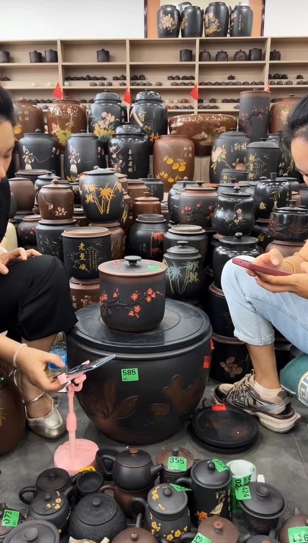 瑕疵茶叶罐 953  红梅小五饼