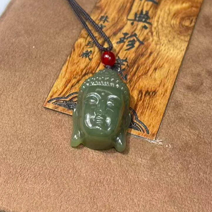 天然和田玉吊坠（多样性发其一）JYF100537
