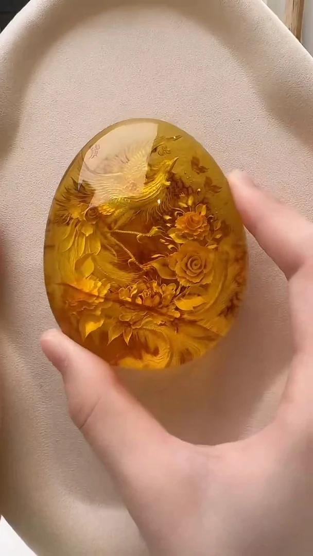 琥珀颈饰未镶嵌吊坠