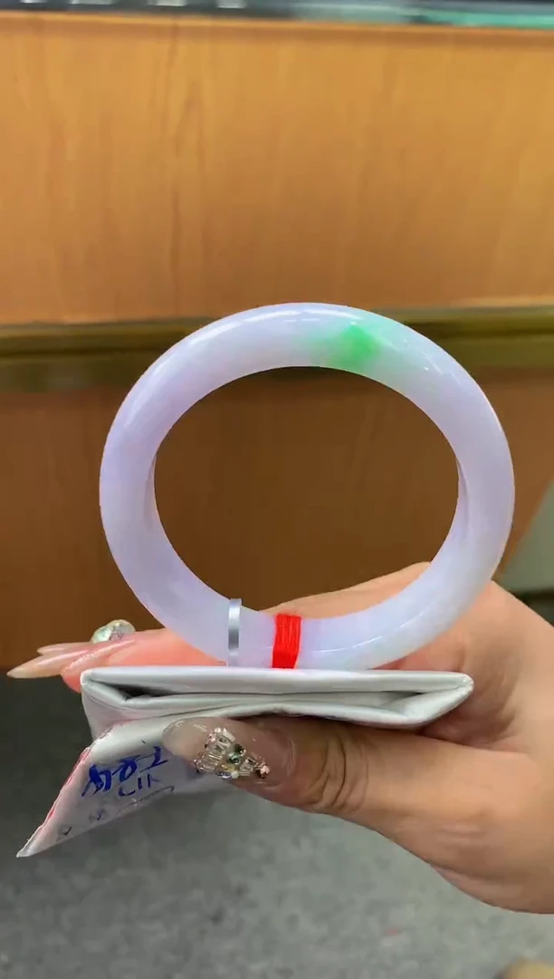 未镶嵌手镯翡翠-F84-正圈56.9